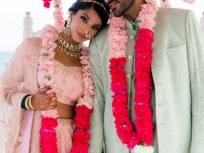 Indian Wedding Reception Pinterest Image 1