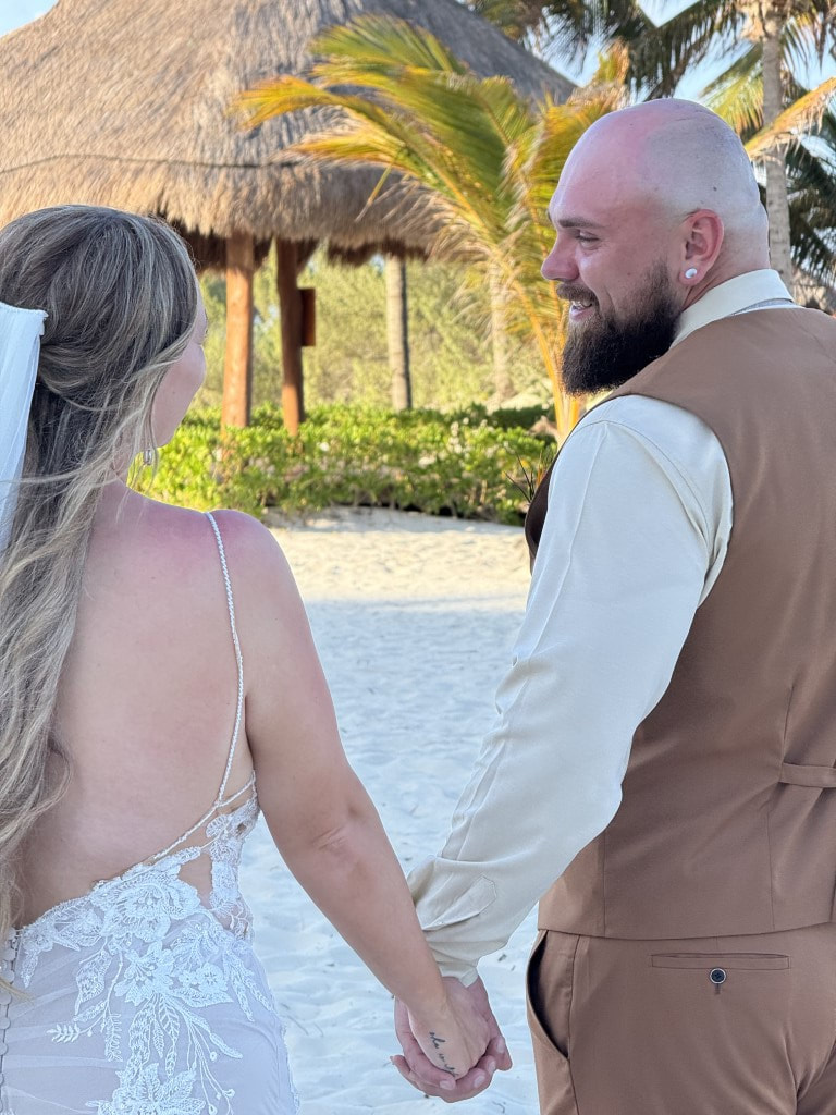 Destination Wedding Bride Lucy in Cancun MX at Generations