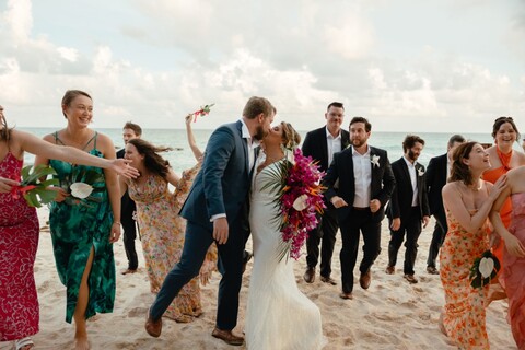 Destination Wedding Bride Lucy in Cancun MX at Eldorado Royale